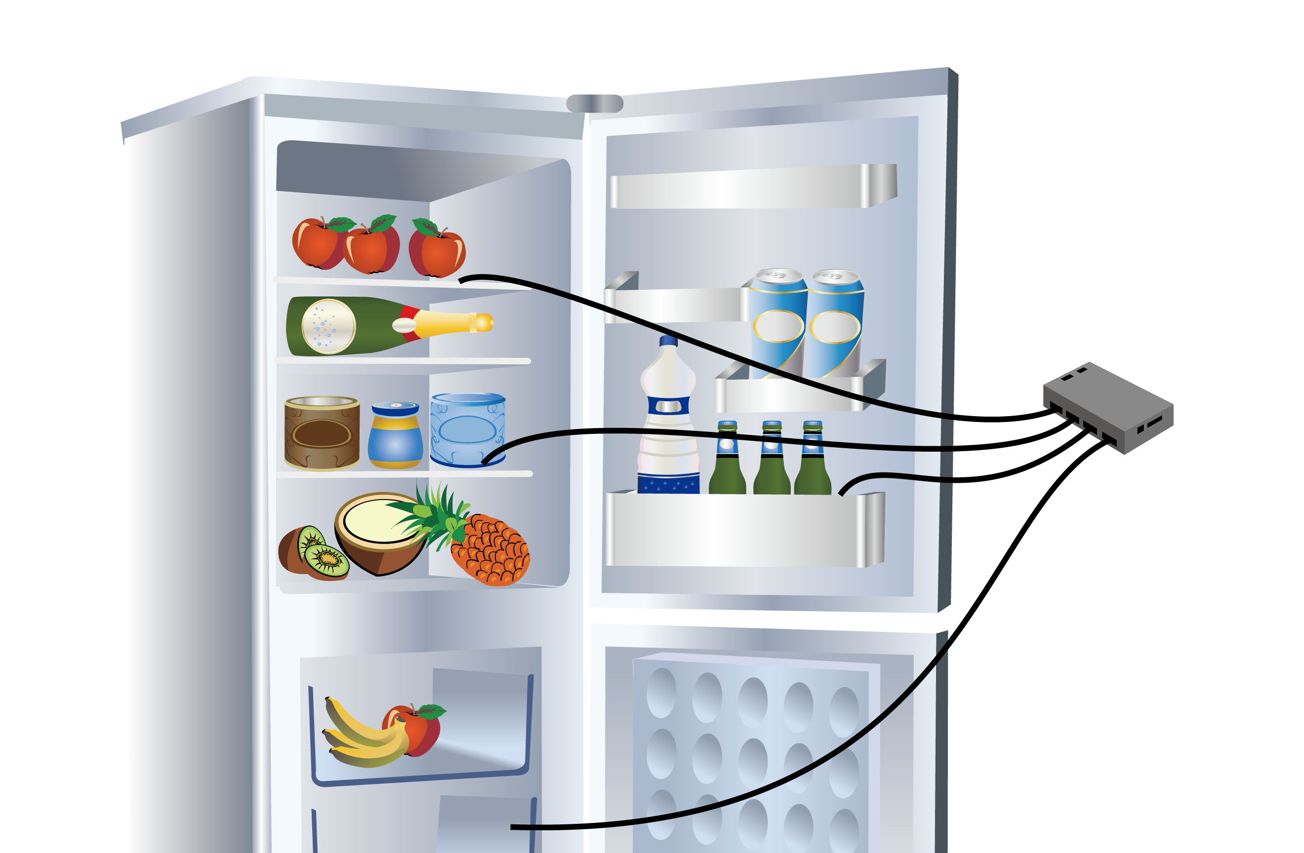 冷蔵庫内　測定原理　原理
