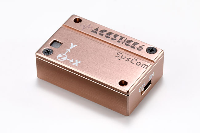 超小型 加速度 データロガー AccStick6 全体図